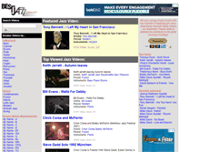 Tablet Screenshot of bestjazzvideos.com